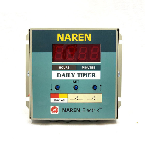 Model : Daily  Timer for lighting loads (up to 2000W)